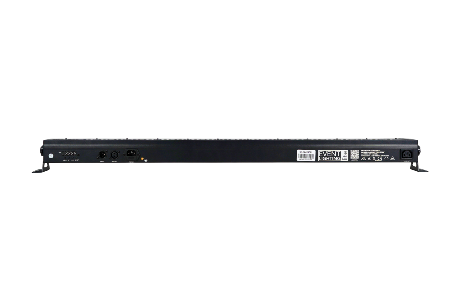 Event Lighting Lite BAR24X4FXL Pixel Bar | RGBW LED Stage Light 24 x 4W RGBW LEDs + 120 x 0.2W RGB LEDs