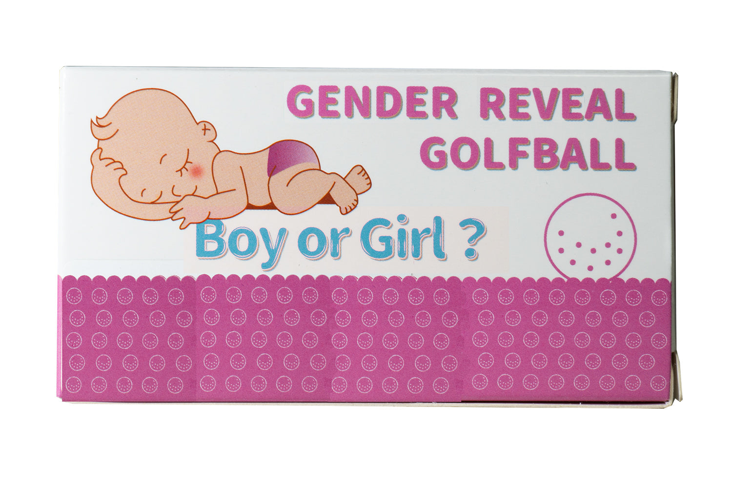Gender Reveal Golf Ball Set - GOLFGENDER