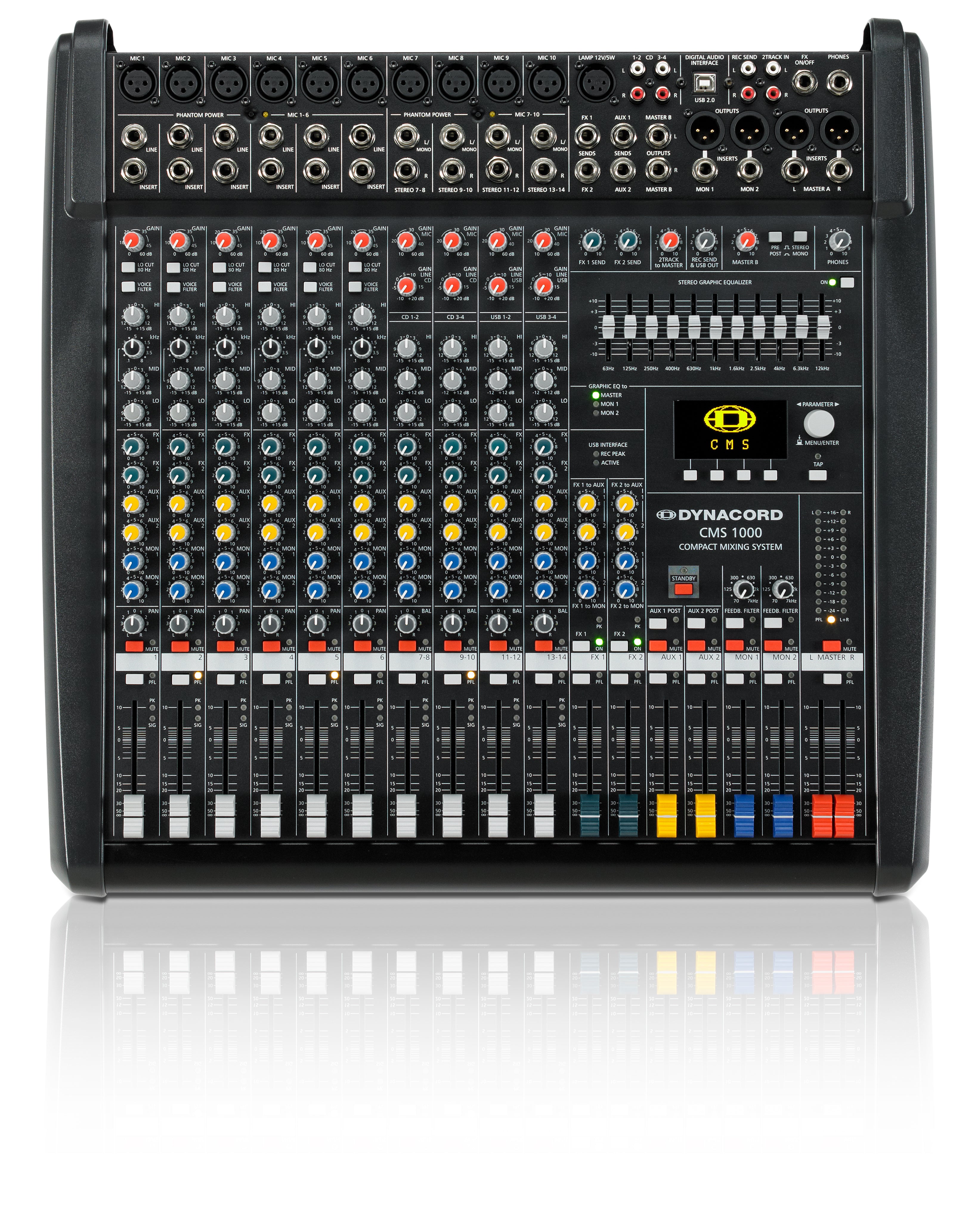Dynacord CMS 1000-3 10‑channel compact mixer