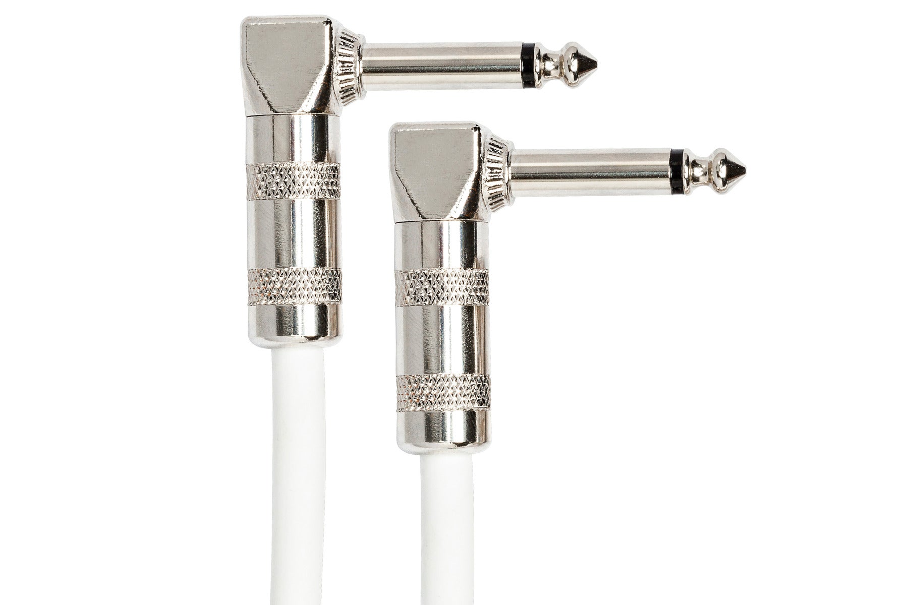 The Hosa CPE606 Guitar Patch Cable, Right-Angle To Same, 6 In / 15Cm