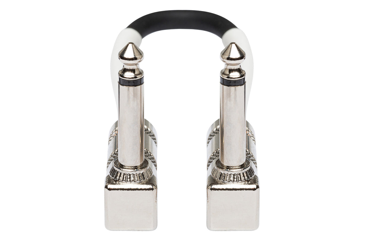 The Hosa CPE411 Guitar Patch Cable, Right-Angle To Same, Various Lengths