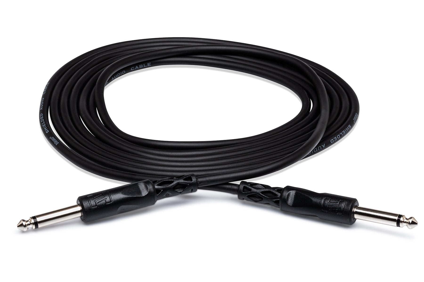 Hosa CPP103 Unbalanced Interconnect, 1/4 In TS To Same, 3 Ft / 0.9M