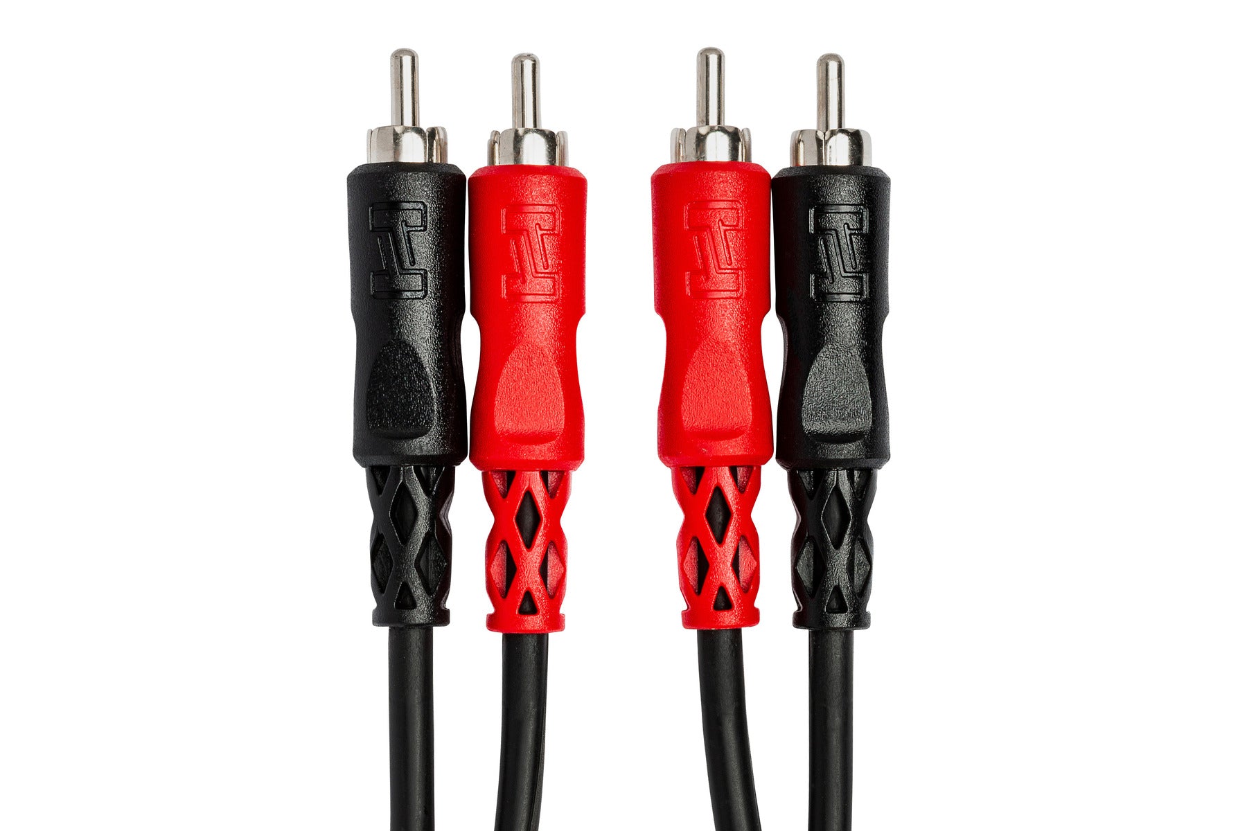 Hosa CRA201 Stereo Interconnect, Dual RCA To RCA, 1 M