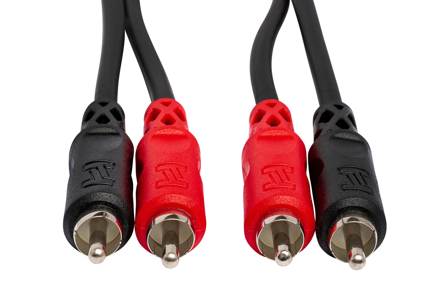 Hosa CRA202 Stereo Interconnect, Dual RCA To RCA, 2 M