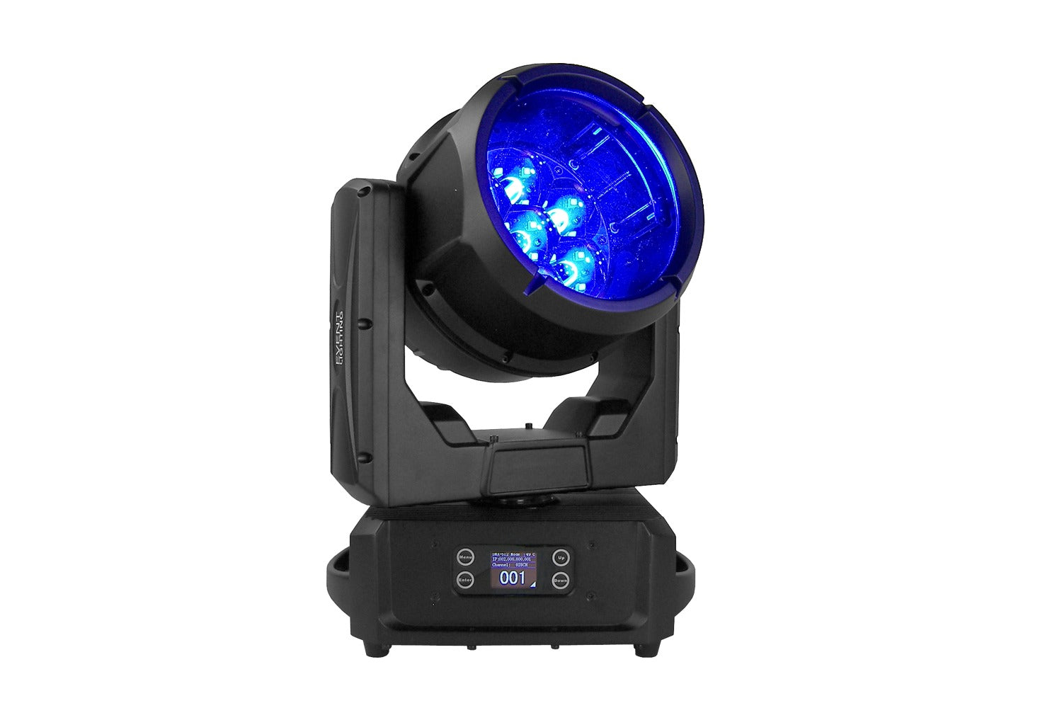 Event Lighting DELUGEM7X60WFX - IP65 Moving Head Zoom Wash with 7 x 60W RGBW + 28 x 0.5W RGB LEDs