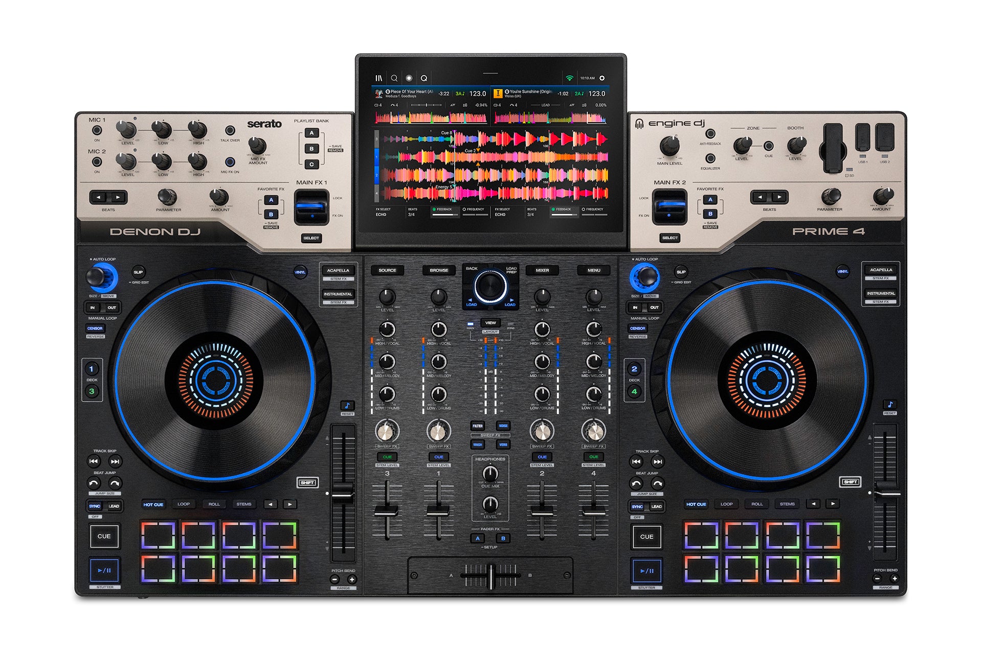 Denon DJ PRIME 4 G2 4-Channel Standalone DJ System