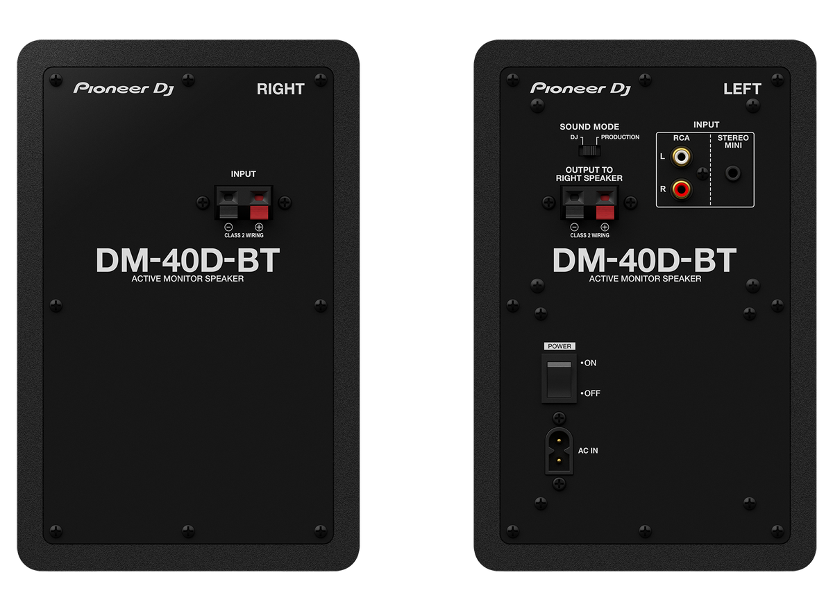 Pioneer DJ DM-40DBT Studio Monitor (Pair)