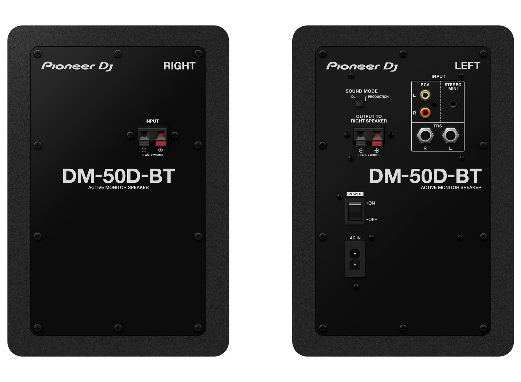Pioneer DJ DM-50D-BT Studio Monitors (Pair)
