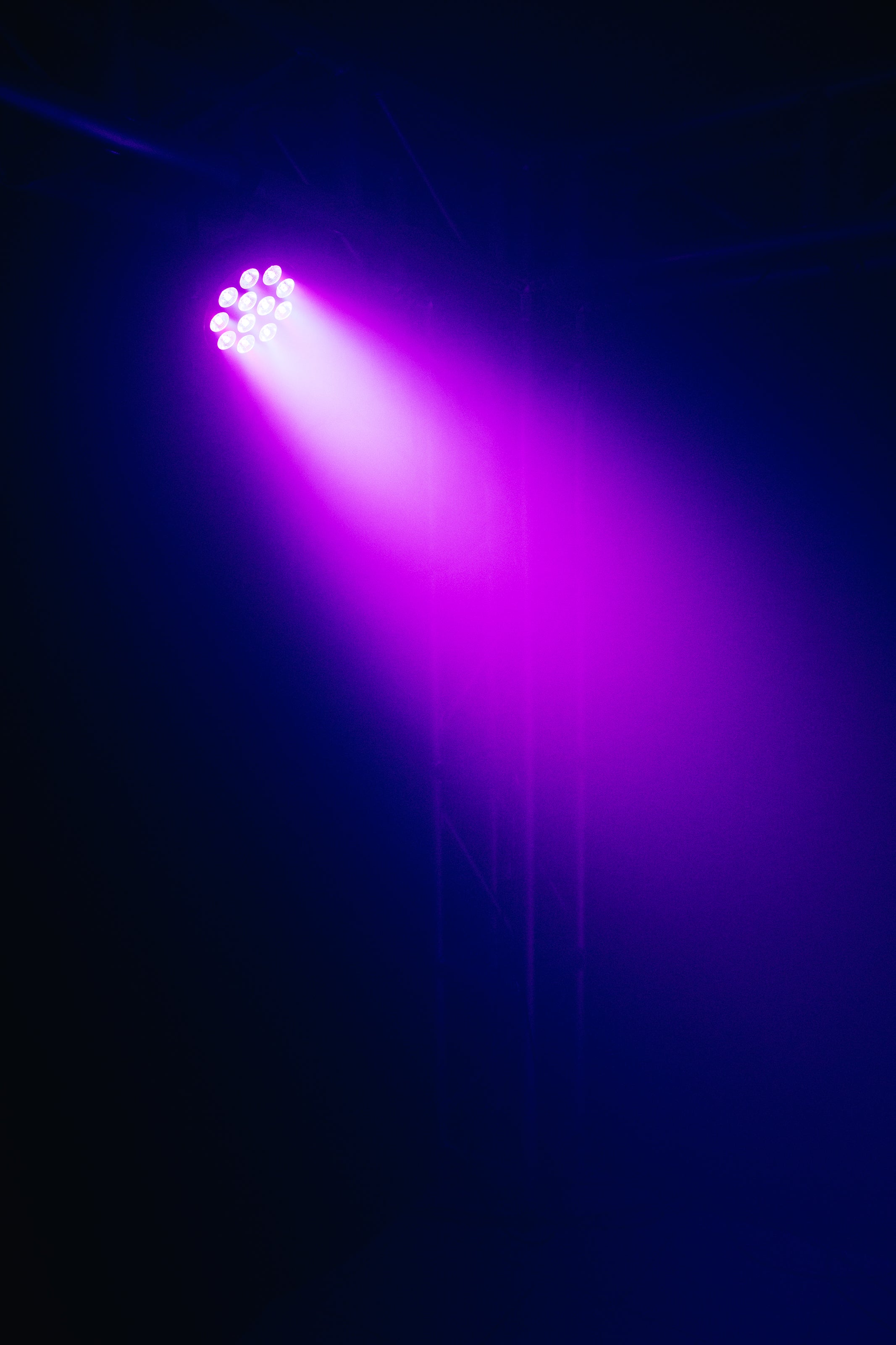 Event Lighting PAR12X8L - 12x8W LED RGBW Parcan with IR Remote