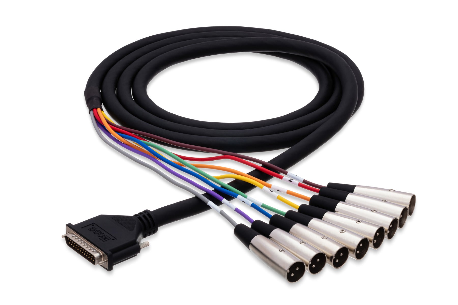The Hosa DTM805 Balanced Snake, DB25 To XLR Male, 5 M