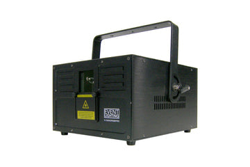 Event Lighting Lite EL5000RGBPRO - 5W RGB Animation Laser. ILDA, RJ45, 30K Scanner - Road case included