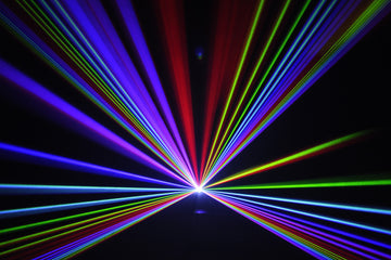 Event Lighting Lite EL5000RGBPRO - 5W RGB Animation Laser. ILDA, RJ45, 30K Scanner - Road case included
