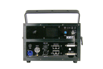 Event Lighting Lite EL5000RGBPRO - 5W RGB Animation Laser. ILDA, RJ45, 30K Scanner - Road case included