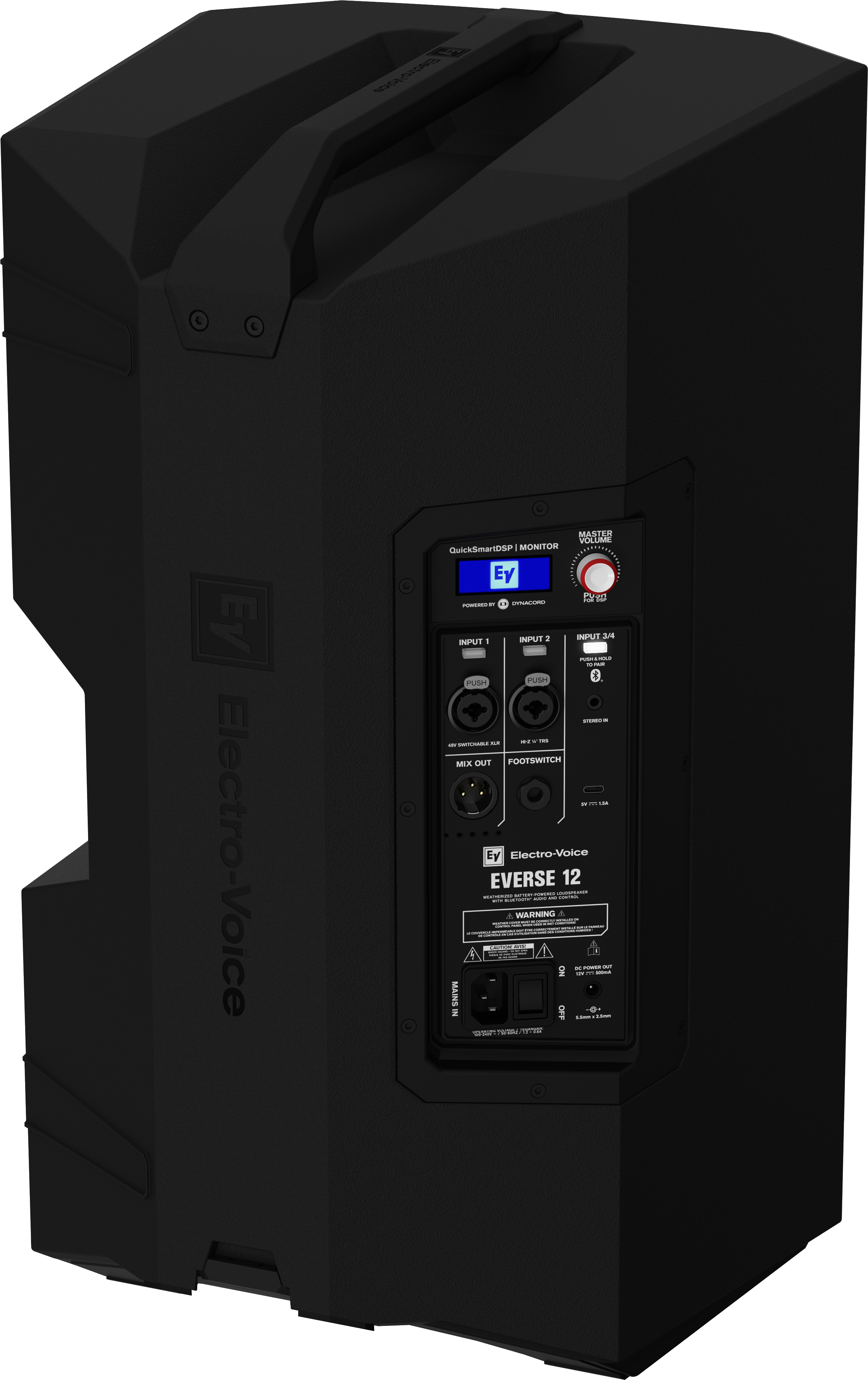 Electro-Voice EVERSE 12 Weatherised Battery-Powered Speaker w/Bluetooth Audio & Control