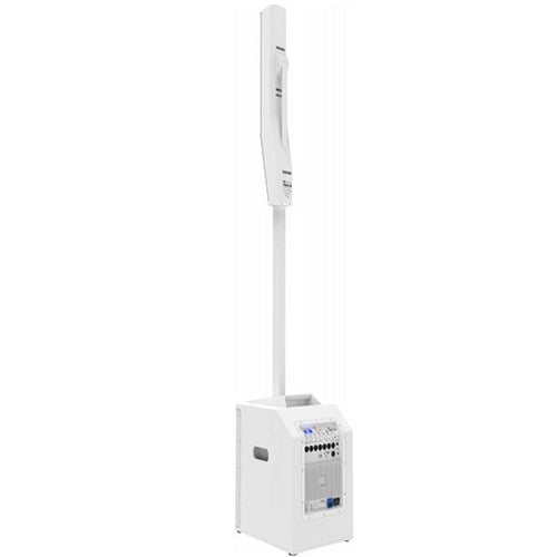 Electro-Voice EVOLVE50MW Portable Powered Column Speaker System (White)