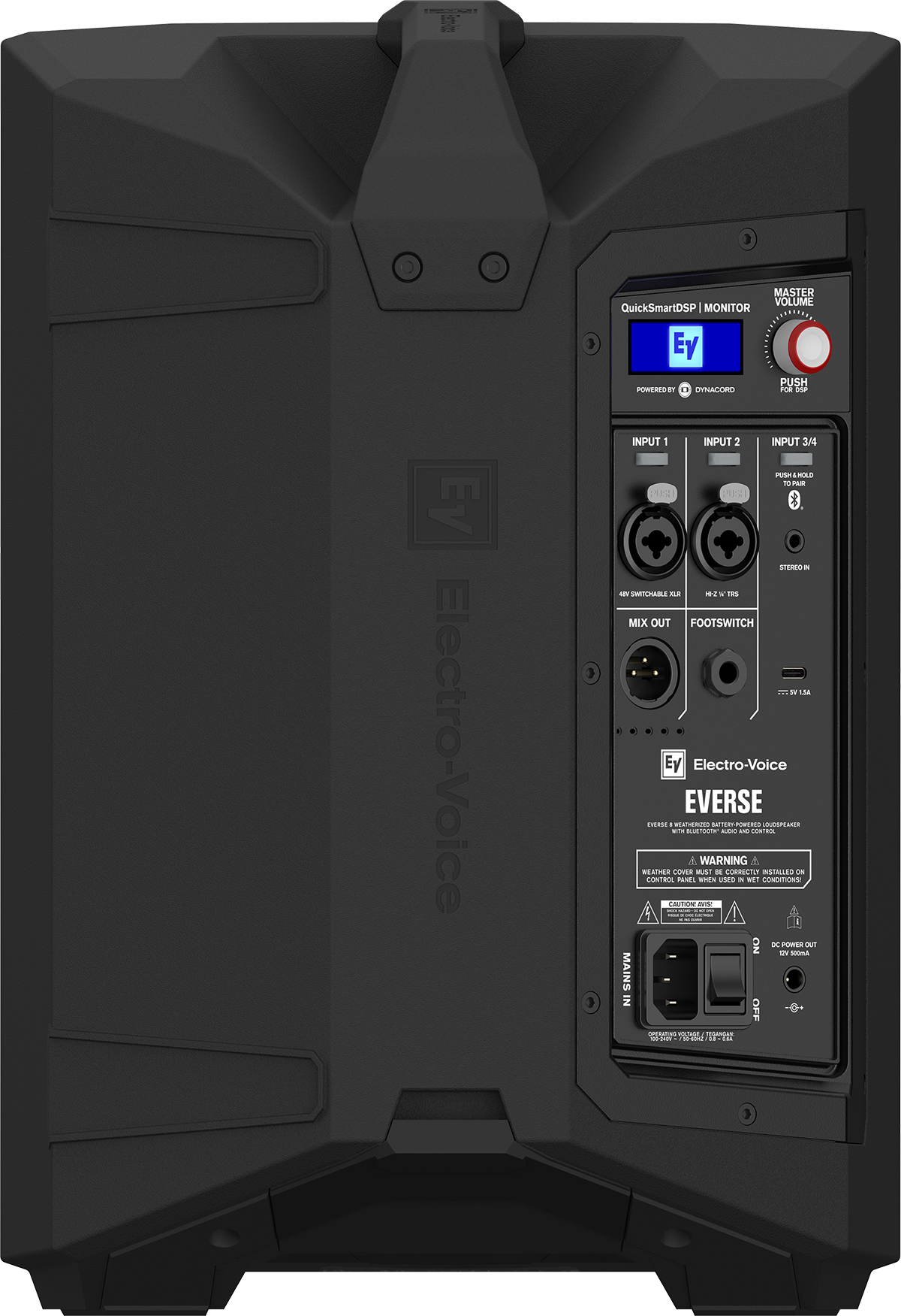 Electro-Voice EVERSE 8 Weatherised Battery-Powered Speaker w/Bluetooth Audio & Control