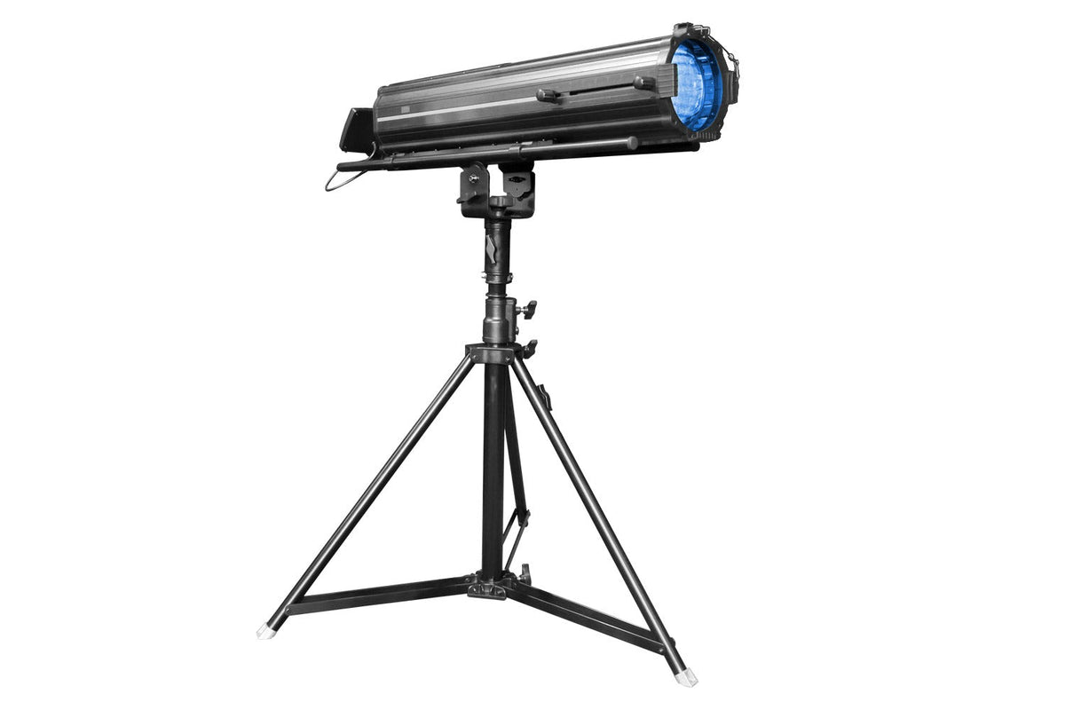 Event Lighting FOLLOW600 - 600W LED Followspot with Stand and Road Case