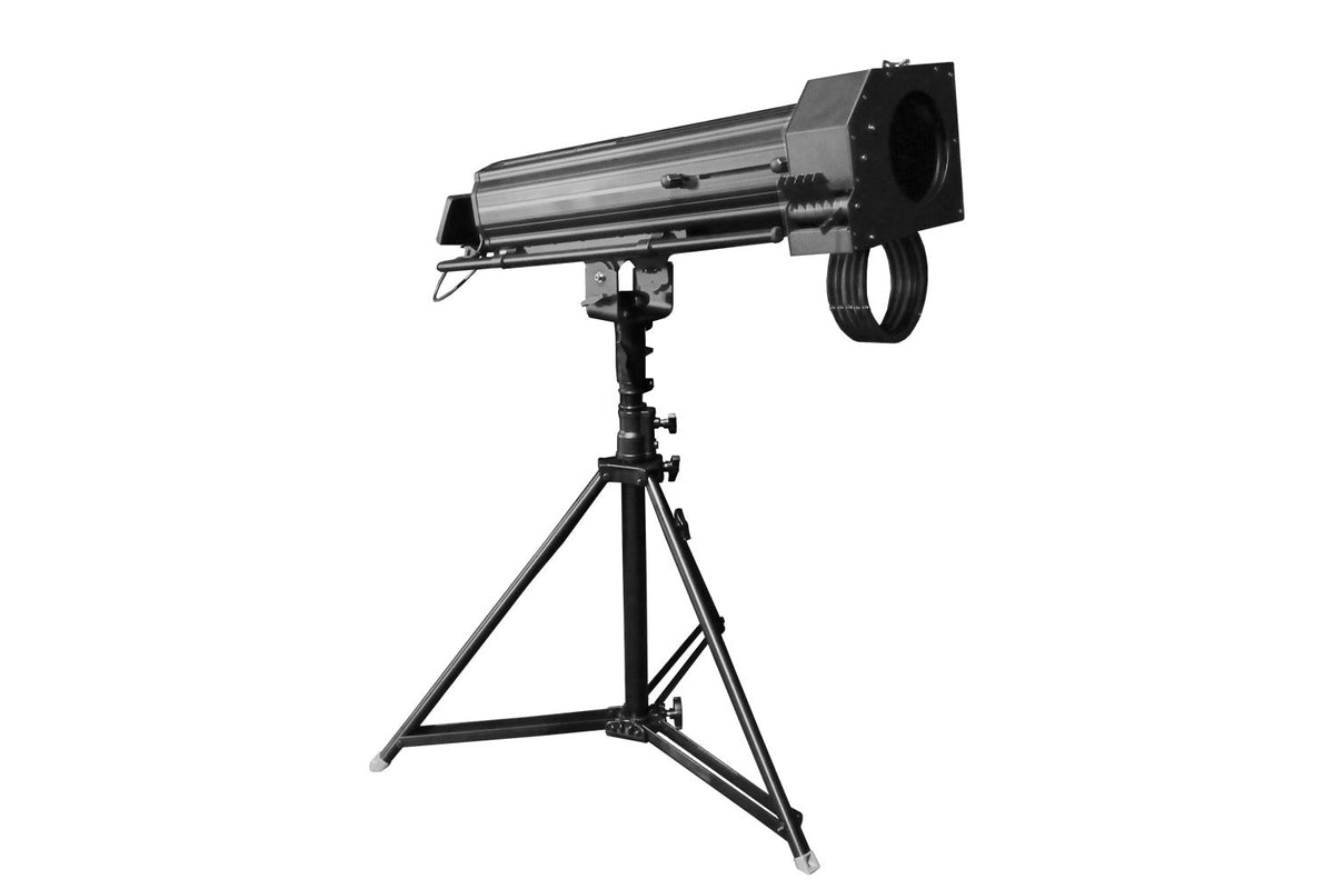 Event Lighting FOLLOW600 - 600W LED Followspot with Stand and Road Case