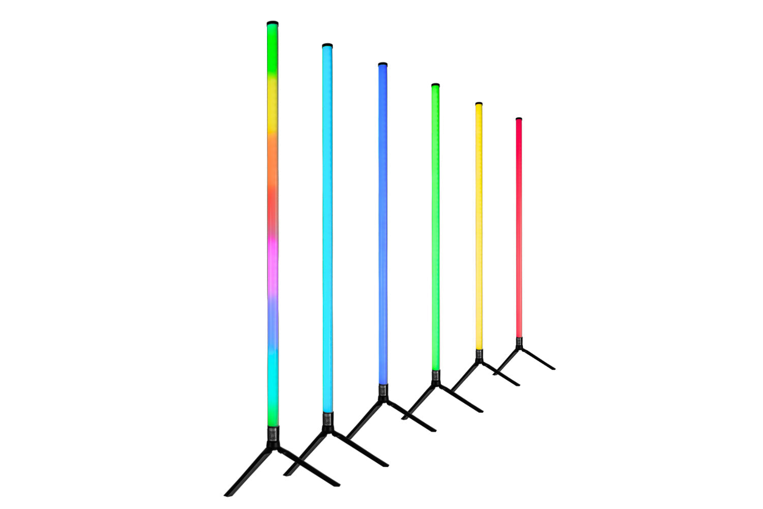 Event Lighting FXTUBEPK - 1m LED Tube Set with 6 units and Carry Bag.