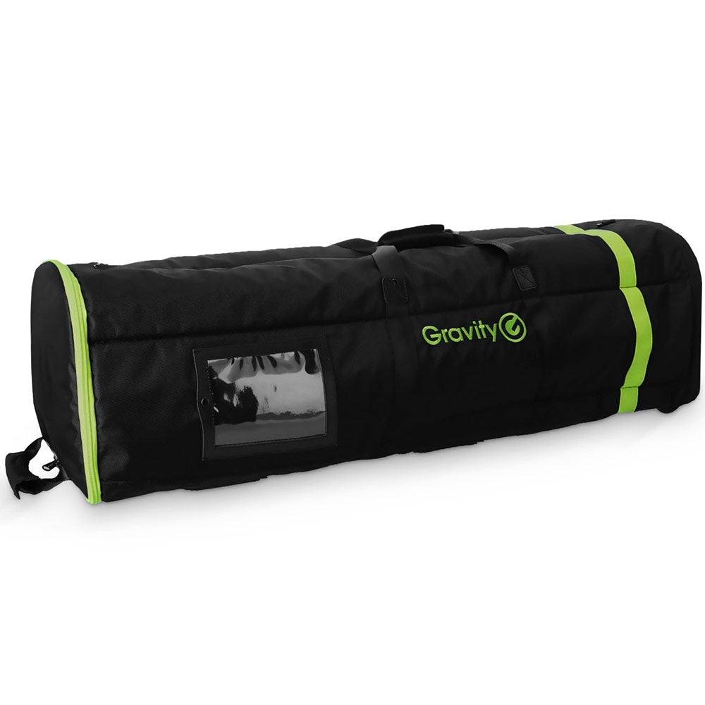 Gravity GTBGMS6B Touring Transport Bag For 6 Mic Stands with Wheels