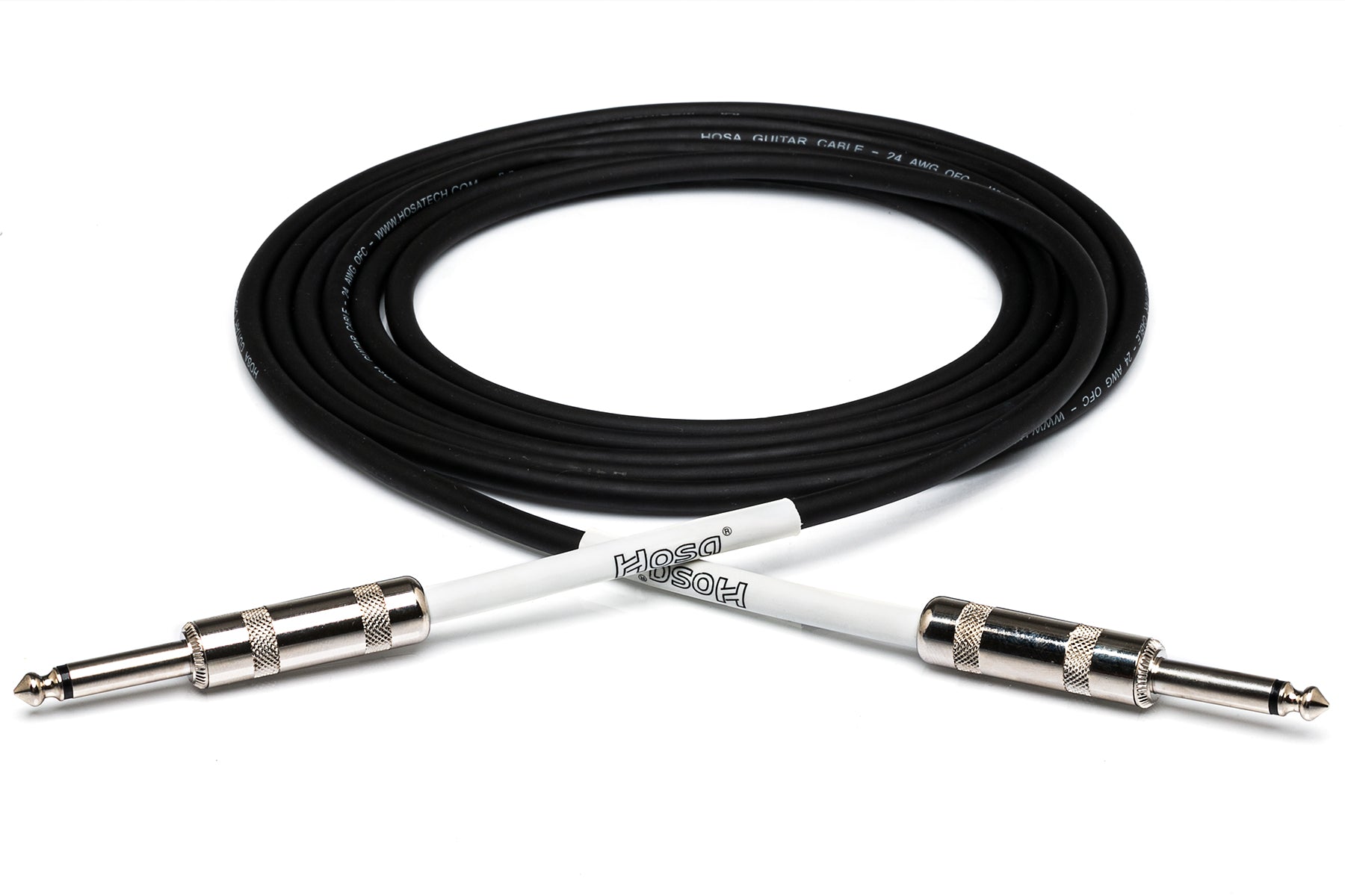 Hosa GTR220 Guitar Cable, Straight To Same, 20 Ft / 6M