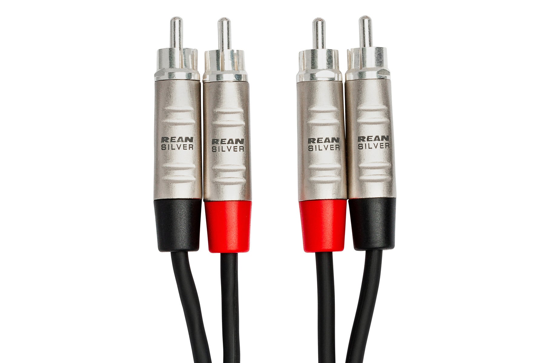 Hosa Pro HRR020X2 Pro Stereo Interconnect, Dual Rean RCA To RCA, 20 Ft / 6M