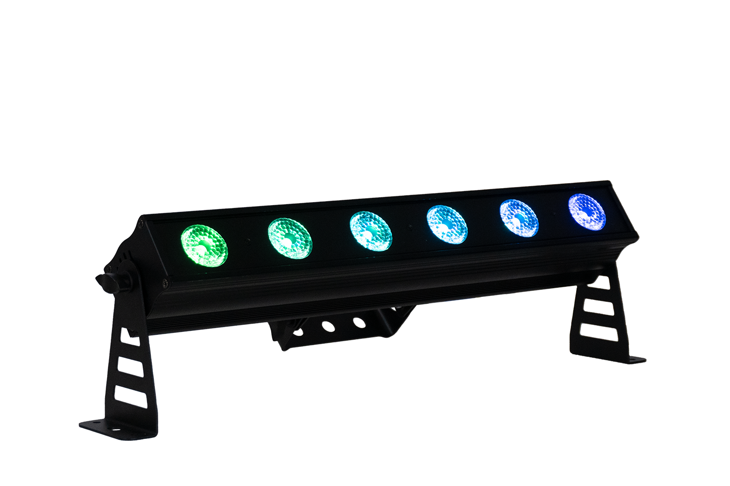 Event Lighting PIXBAR6X12 - 6x12W RGBWAU Pixel Control Bar
