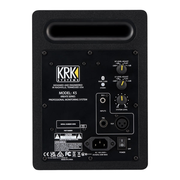 KRK Kreate 5 Active 5" Two-Way Studio Bluetooth Monitor (Pair)