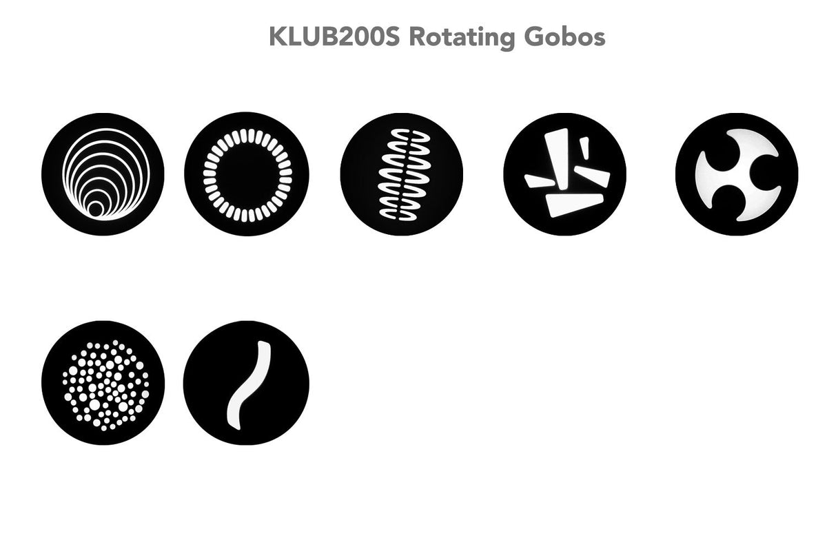 Event Lighting KLUB200S - 200W LED Scanner