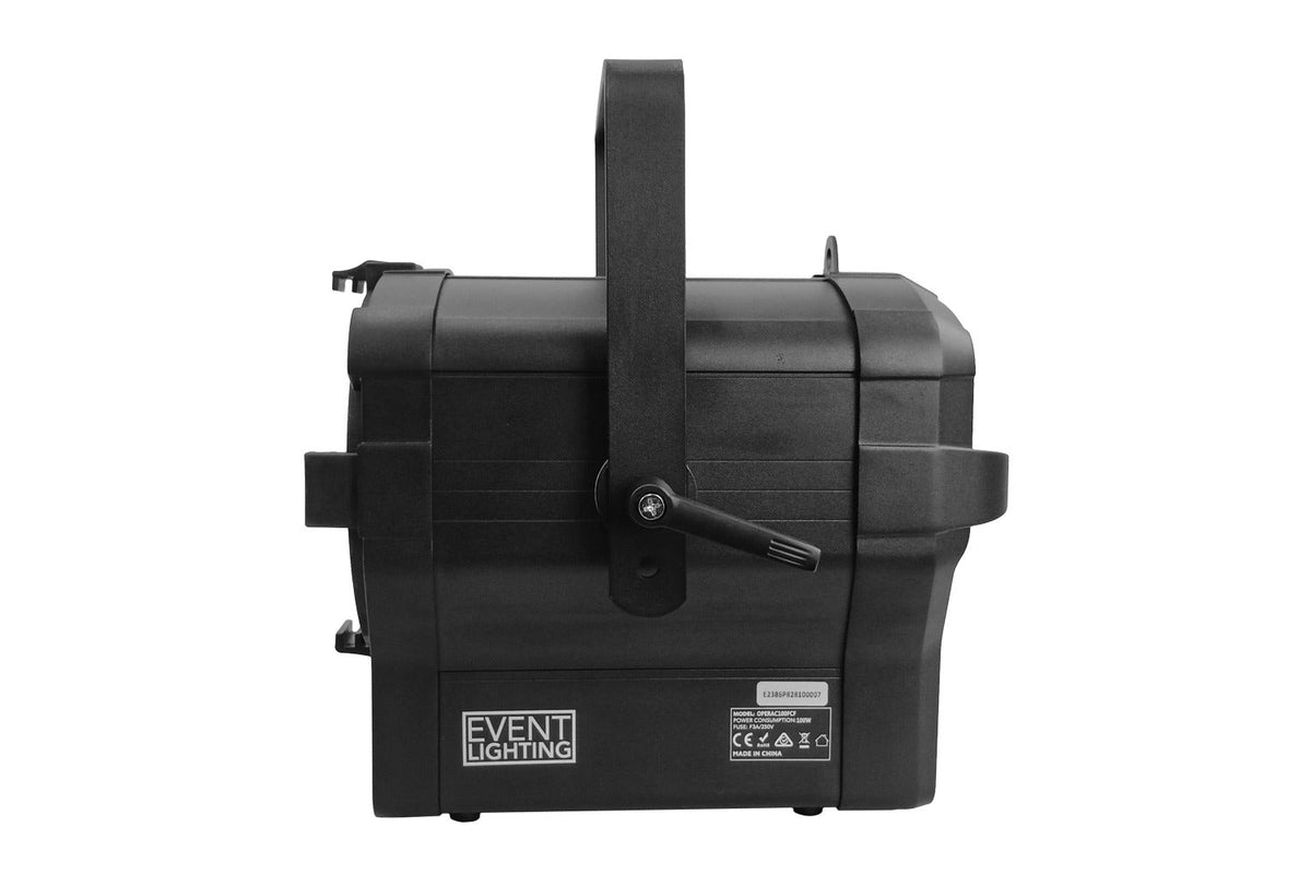 Event Lighting OPERAC100FCF - Compact Fresnel Engine with 100W COB RGBW LED