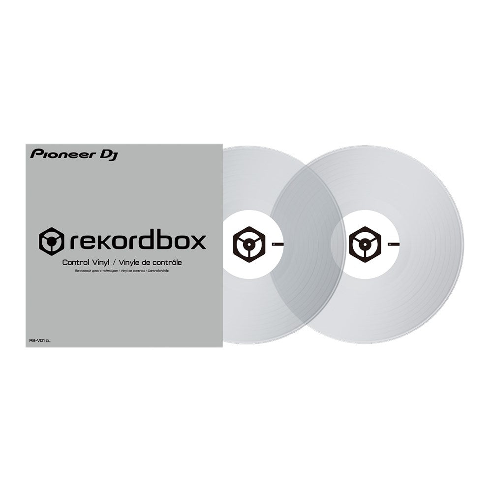 Rekordbox Control Vinyl; Clear