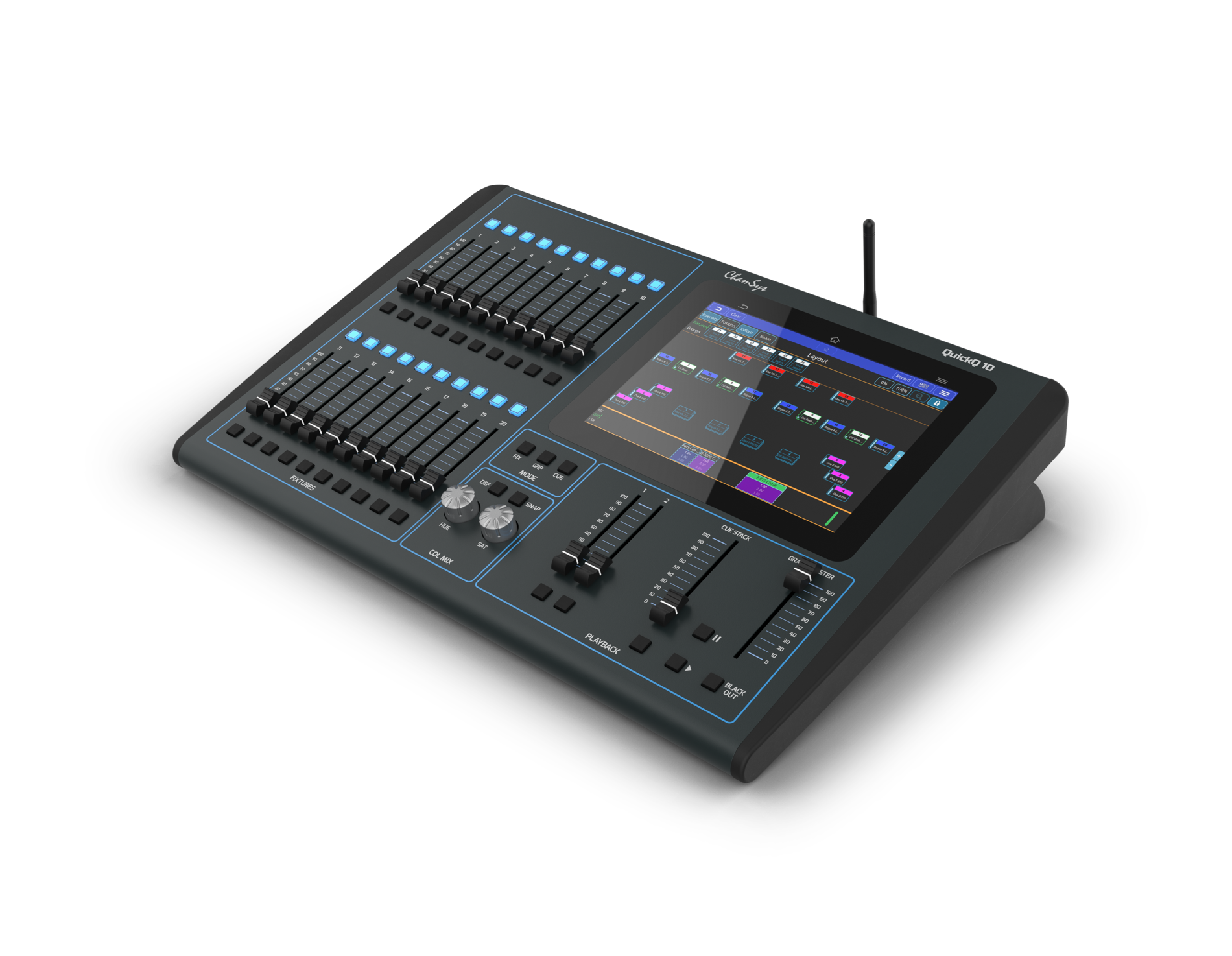 Chamsys QuickQ 10 DMX Lighting Controller