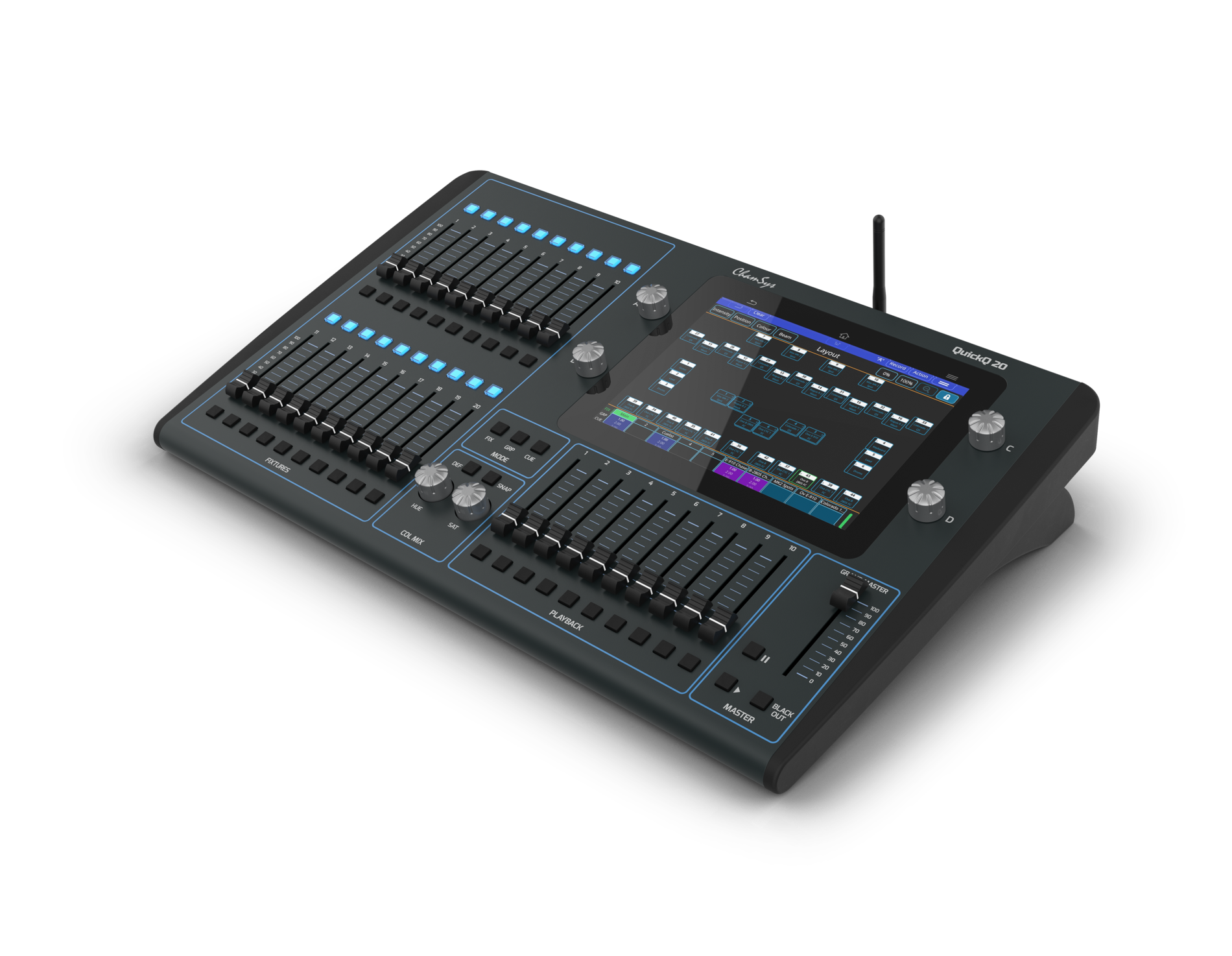 Chamsys QuickQ 20 DMX Lighting Controller