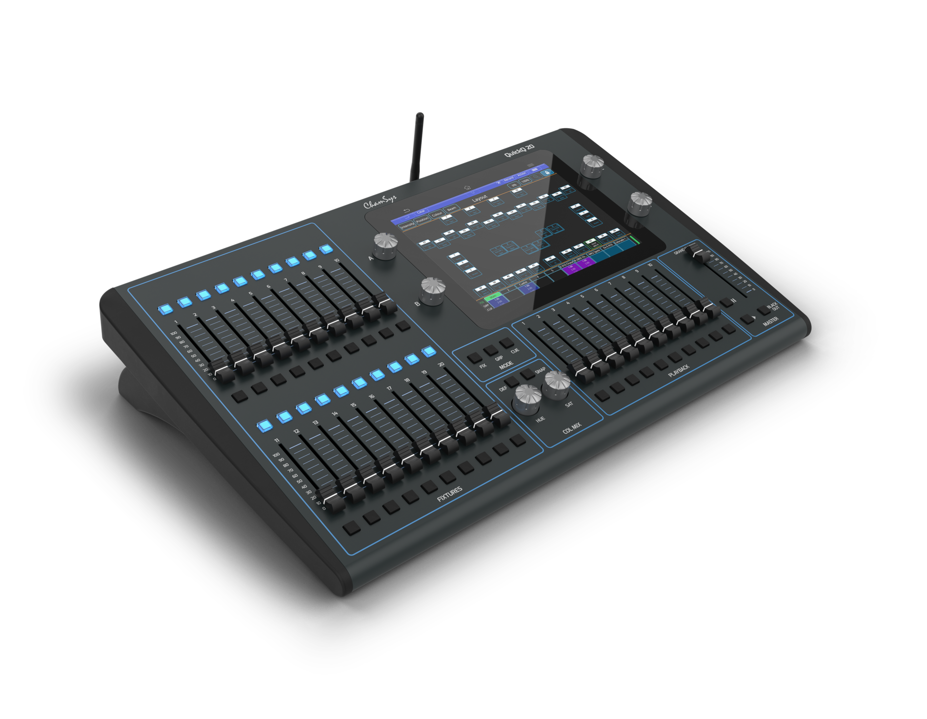 Chamsys QuickQ 20 DMX Lighting Controller