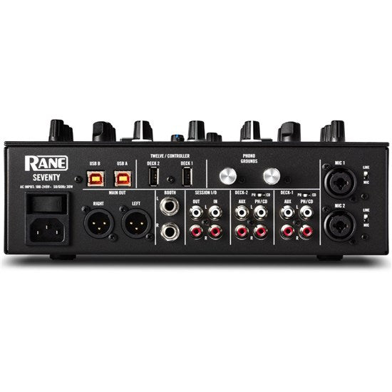 Rane SEVENTY 2-Channel Precision Performance Battle Mixer for Serato DJ