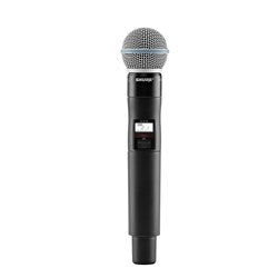 Shure QLXD2B58H53 Wireless Digital Transmiter Handheld QLXD2/Beta58 (H53:534-598MHz)