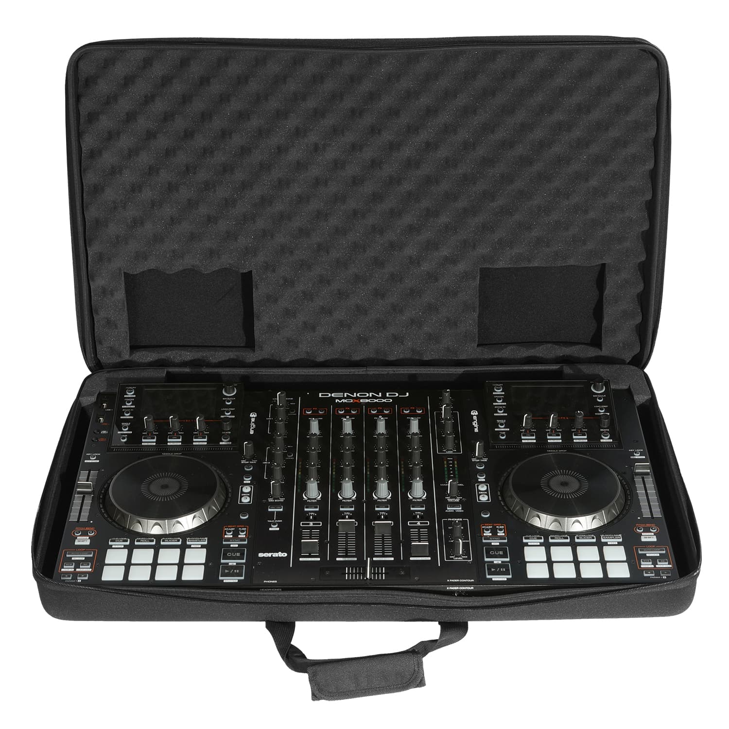 UDG U8305BL Creator Pioneer DDJ-FLX10 DDJ-FLX6/ Denon MCX8000/ Reloop Mixon 8 Pro Hardcase Black