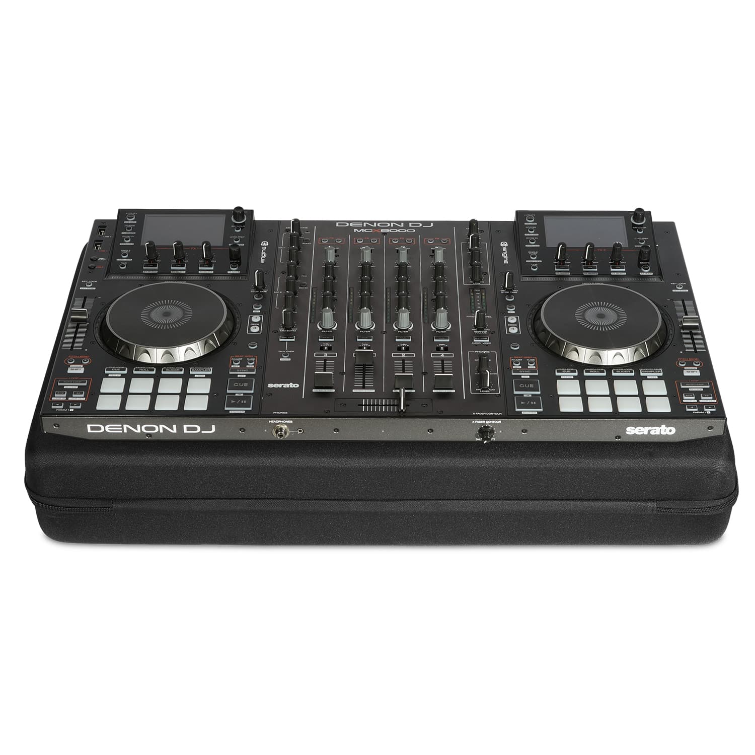 UDG U8305BL Creator Pioneer DDJ-FLX10 DDJ-FLX6/ Denon MCX8000/ Reloop Mixon 8 Pro Hardcase Black