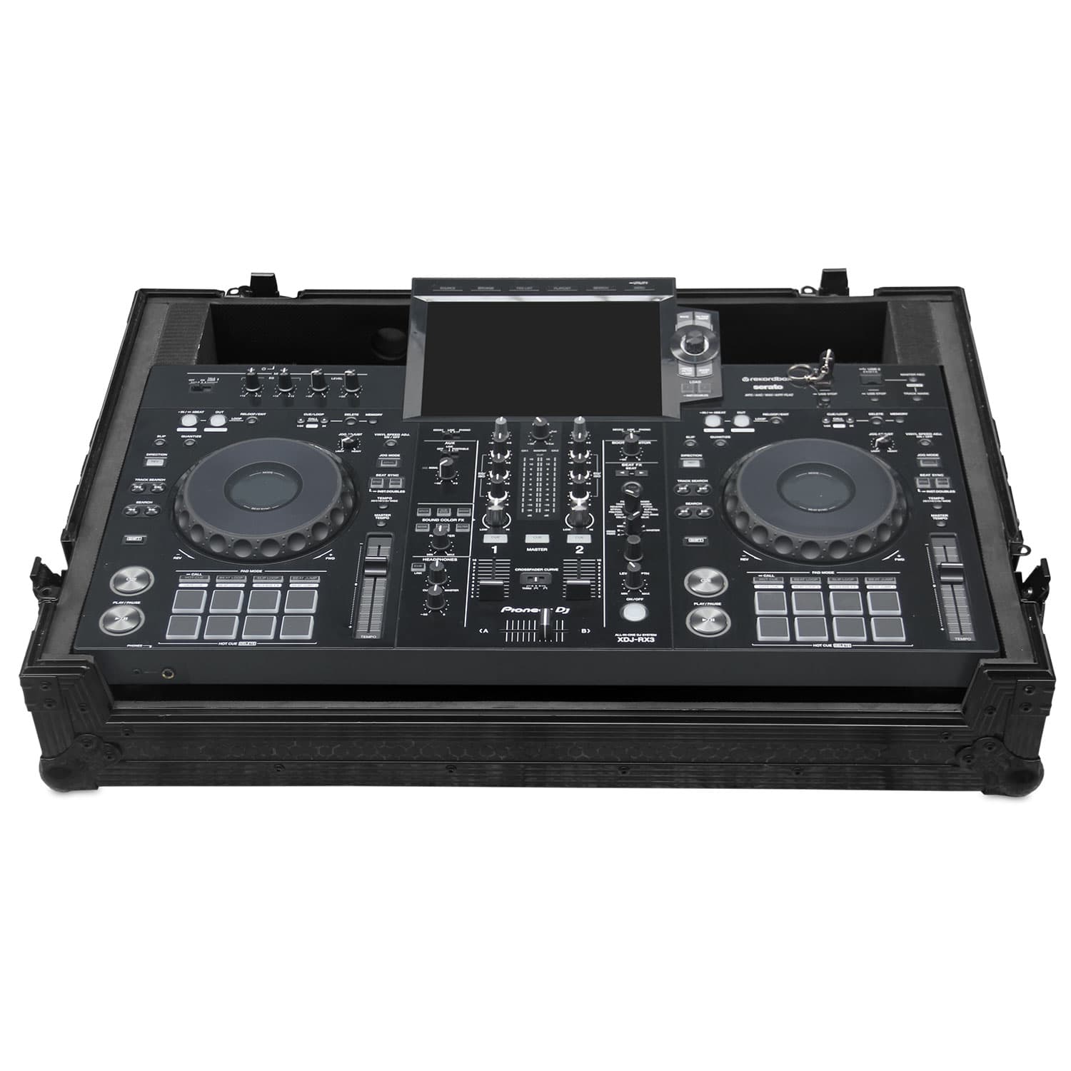 UDG U91076BL Ultimate Flight Case Pioneer XDJ-RX3 Black Plus Wheels