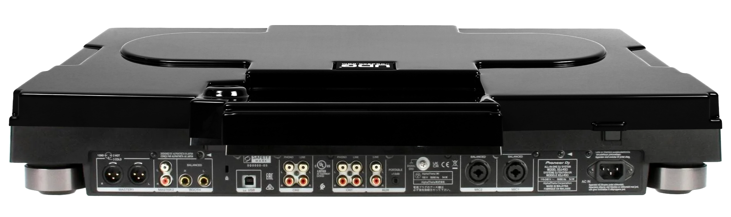 UDG Ultimate PIONEER DJ XDJ-RX3 Equipment Cover Black - U94114BL