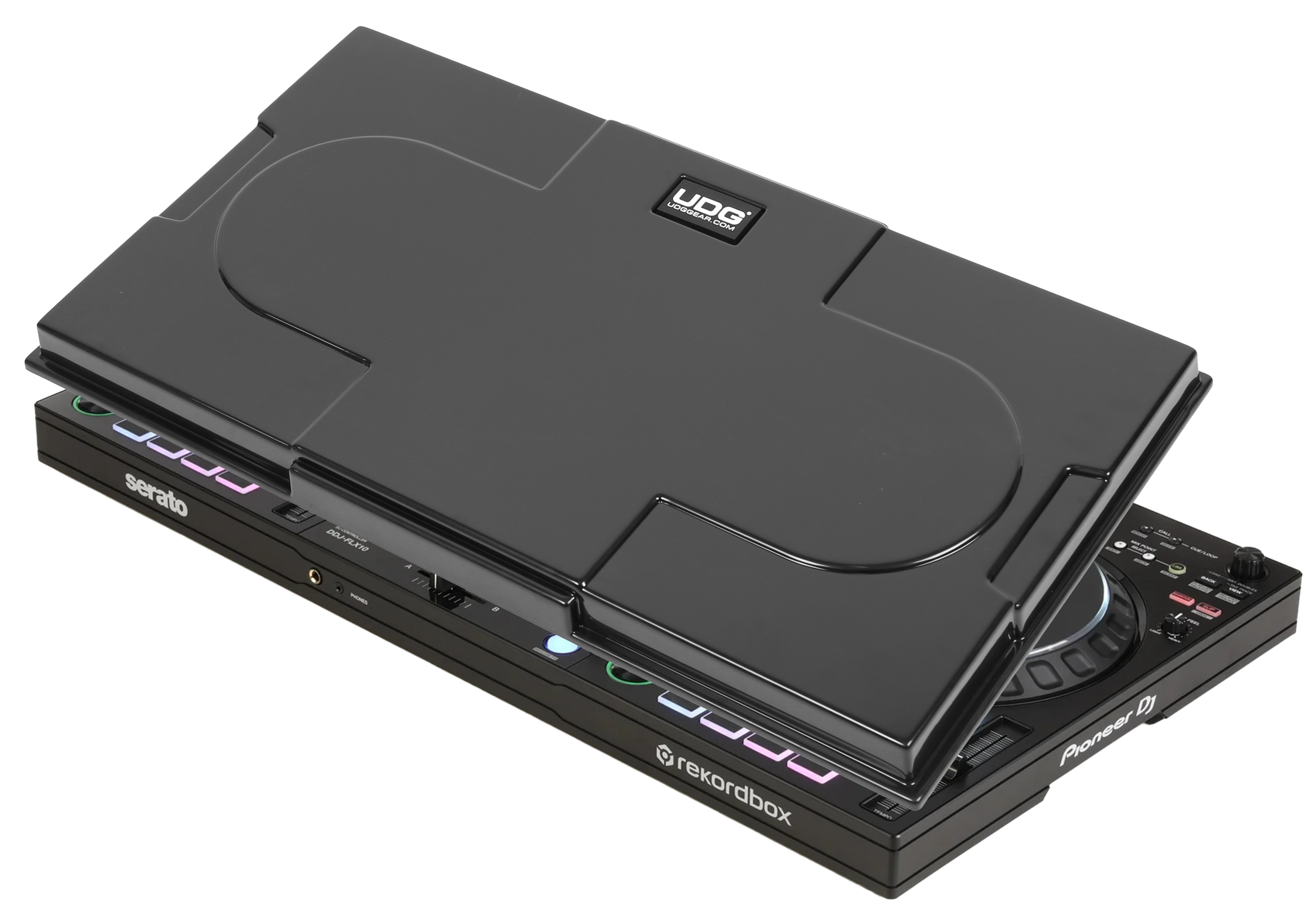UDG Ultimate PIONEER DJ DDJ-FLX10 Equipment Cover Black - U94116BL