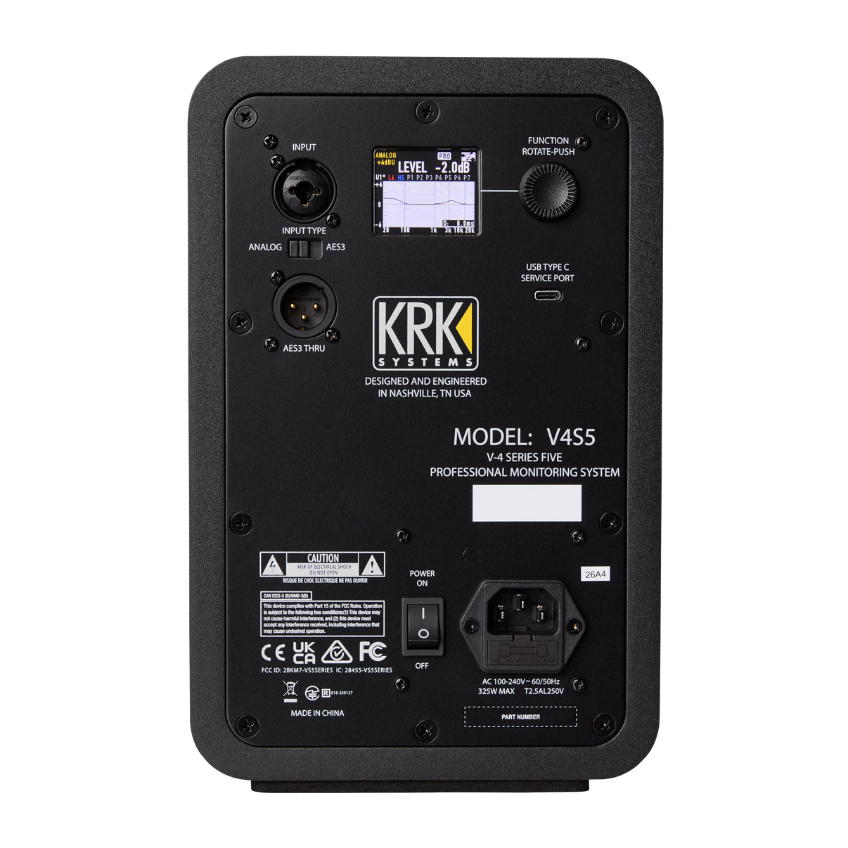 KRK V4 Series 5 4" Powered Studio Monitor