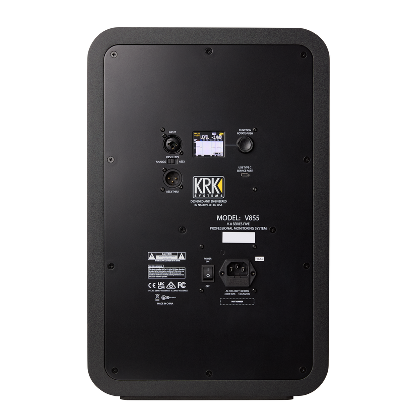 KRK V8 Series 5 8" Powered Studio Monitor