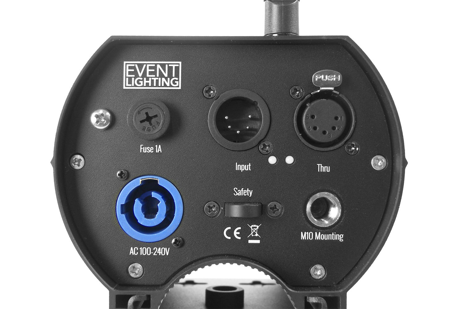 Event Lighting WPRORXSPLIT6 - Indoor Receiver with WDMX G3/4 & CRMX, 6 Way Splitter