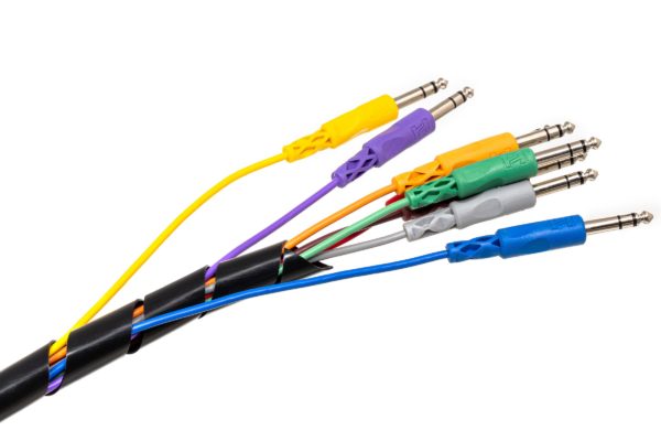 Hosa WTI385 Spiral Cable Wrap, 10 Ft / 3M X 0.8 In / 20Cm