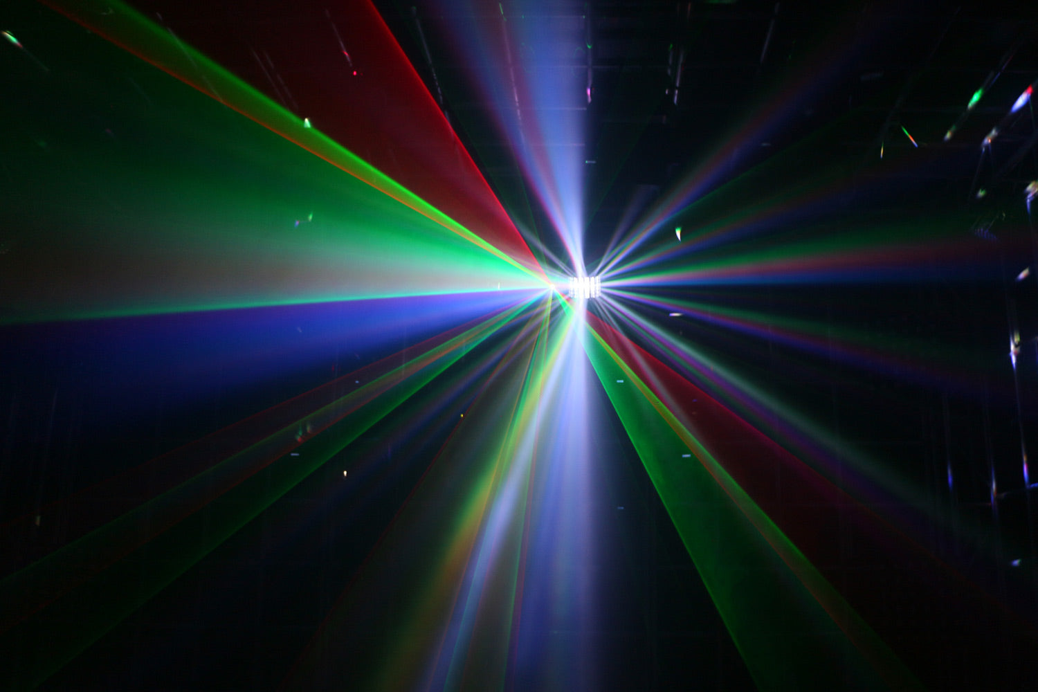 Event Lighting DERBY3 - 3-in-1 Lighting Effect: Derby, LED Strobe and flood light and RGB Laser