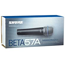 Shure BETA57A Supercardioid Dynamic Instrument Microphone
