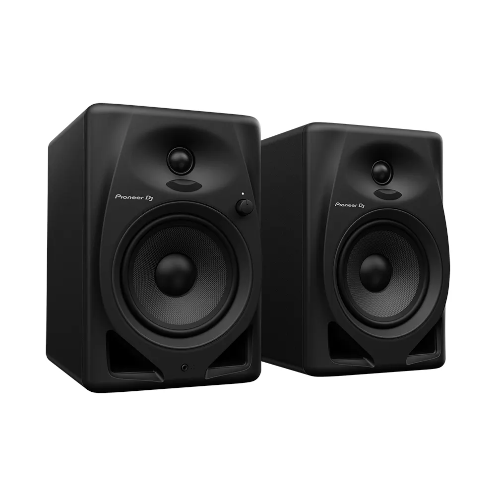 Pioneer DJ DM-50D Loudspeaker Compact Monitor Powered 2-way 5" LF; D Class Amp; Black (Pair)