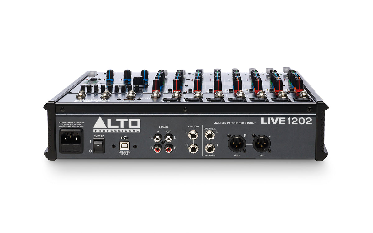 Alto Professional - Live 1202 Professional 12/CH 2-Bus USB Mixer & Effects