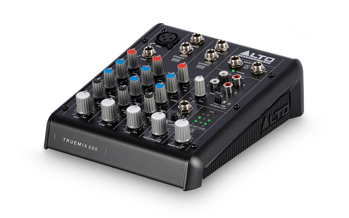 Alto Professional Truemix 500 5-Channel Compact Mixer & USB